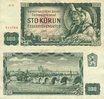 *100 Kčs II. Sto korún Československo 1961, P91 UNC - Kliknutím na obrázok zatvorte -